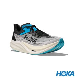 HOKA Rocket X 3 路跑鞋 白/黑