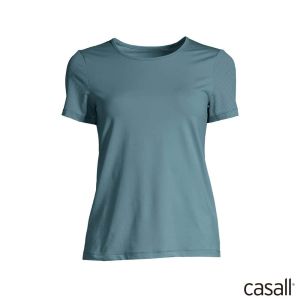 Casall Essential 網眼短袖上衣 海洋藍