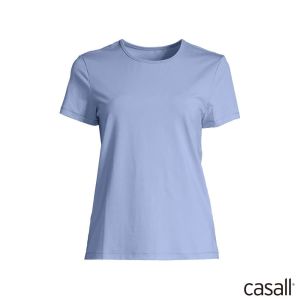 Casall Essential 網眼短袖上衣 微風藍