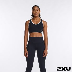 2XU Motion 中衝擊運動內衣 黑/白