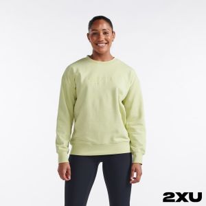 2XU 女 Form運動長袖上衣 薄荷綠/白