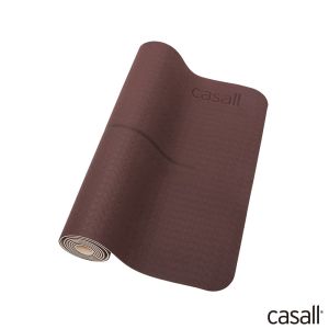 Casall Position 瑜珈墊 4mm 紅褐/淺褐