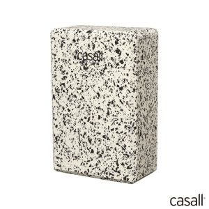 Casall 再生塑料瑜珈磚 淺沙/黑