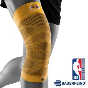 Bauerfeind保爾範 NBA 專業膝蓋壓縮束套 湖人