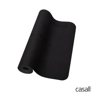 Casall position 瑜伽墊4mm 黑灰