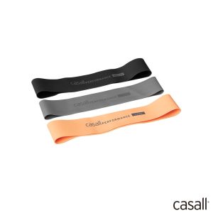 Casall 專業環狀拉力帶3入 灰黑橘