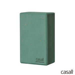 Casall 專業ECO竹製瑜伽磚 綠色