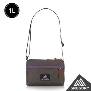 Gregory 1L ENVELOPE SHOULDER 斜背包 灰/紫
