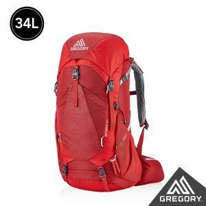 Gregory 女 34L AMBER 登山背包 火鶴紅