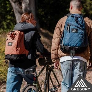 Gregory 16L FINE DAY V2 日系 後背包 電腦包 絎縫 棕色格紋