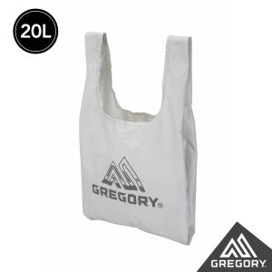 Gregory 品牌購物袋 時尚白