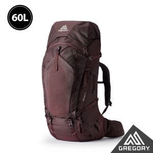 Gregory 女 60L DEVA 登山背包 茄子色 S