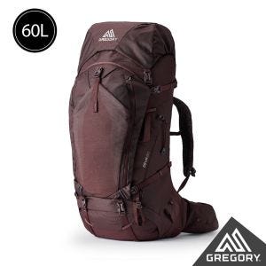 Gregory 女 60L DEVA 登山背包  XS 茄子色