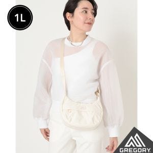 Gregory 1L SUSZY HALFMOON 肩背包 象牙白