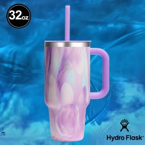 Hydro Flask 32oz/946ml 吸管 冰霸杯 Jelly 水母幻紫