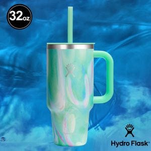 Hydro Flask 32oz/946ml 吸管 冰霸杯 Jelly 美人魚綠