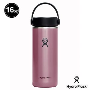 Hydro Flask 16oz/473ml 寬口 輕量 提環 真空 保溫瓶 寶石紅