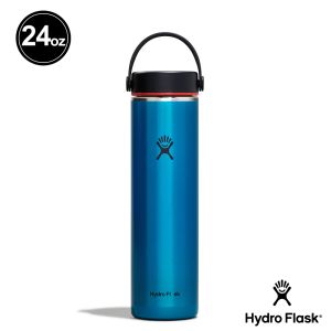 Hydro Flask 24oz/709ml 輕量寬口提環保溫瓶 青石藍
