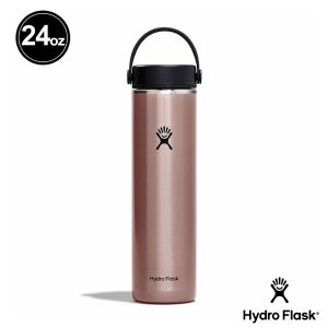 Hydro Flask 24oz/709ml 輕量 寬口 提環 保溫瓶 珊瑚橘