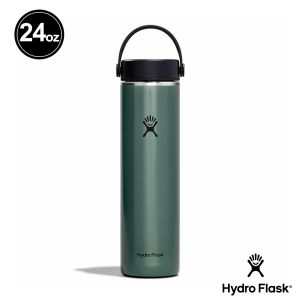 Hydro Flask 24oz/709ml 輕量 寬口 提環 保溫瓶 龍紋綠
