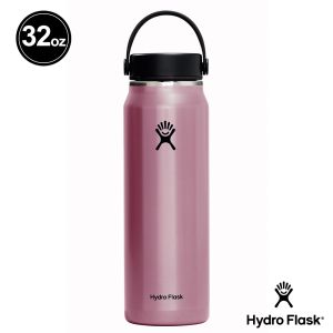 Hydro Flask 32oz/946ml 輕量 寬口 提環 保溫瓶  寶石紅