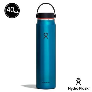 Hydro Flask 40oz/1182ml  輕量寬口提環保溫瓶 青石藍