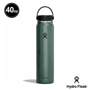 Hydro Flask 40oz/1182ml  輕量 寬口 提環 保溫瓶 龍紋綠