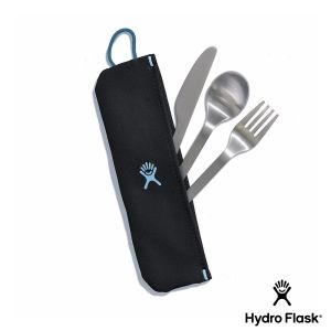Hydro Flask 隨身 餐具組 三支入 時尚黑