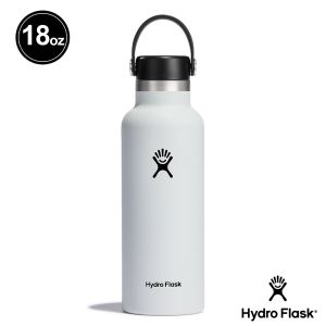 Hydro Flask 18oz/532ml 標準口提環保溫瓶 經典白