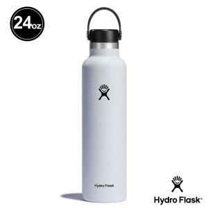 Hydro Flask 24oz/709ml 標準口 提環 保溫瓶 經典白