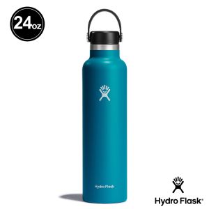 Hydro Flask 24oz/709ml 標準口 提環 保溫瓶 湖水藍