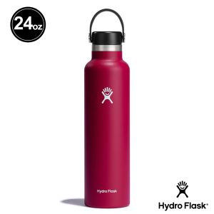 Hydro Flask 24oz/709ml 標準口 提環 保溫瓶 酒紅色