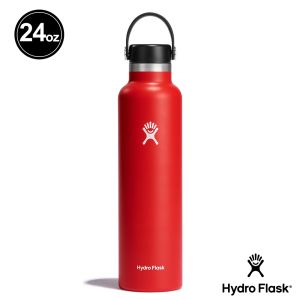 Hydro Flask 24oz/709ml 標準口 提環 保溫瓶 棗紅色