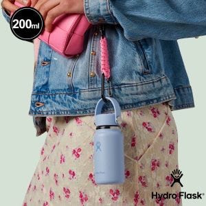Hydro Flask 200ml 迷你 真空 保溫瓶 海波藍