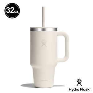 Hydro Flask 32oz/946ml 吸管 冰霸杯 隨手杯 象牙白