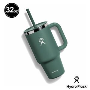 Hydro Flask 32oz/946ml 吸管 冰霸杯 隨手杯 針葉綠
