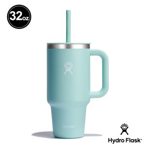 Hydro Flask 32oz/946ml 吸管 冰霸杯 隨手杯 露水綠