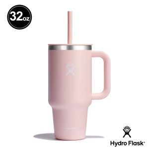 Hydro Flask 32oz/946ml 吸管 冰霸杯 隨手杯 櫻花粉