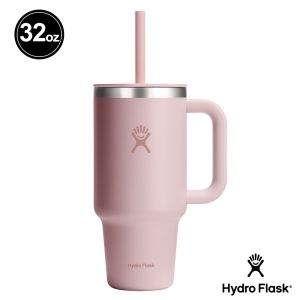 Hydro Flask 32oz/946ml 吸管 冰霸杯 隨手杯 櫻花粉
