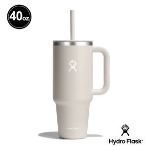 Hydro Flask 40oz/1182ml 吸管 冰霸杯 隨手杯 燕麥色