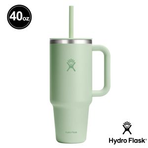 Hydro Flask 40oz/1182ml 吸管 冰霸杯 隨手杯 蘆薈綠