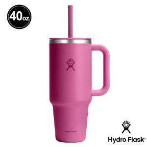 Hydro Flask 40oz/1182ml 吸管 冰霸杯 隨手杯 珊瑚礁紅