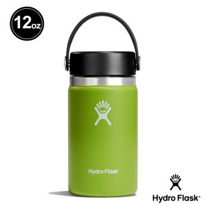 Hydro Flask 12oz/354ml 寬口 提環 保溫瓶 海草綠