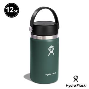 Hydro Flask 12oz/354ml 寬口 提環 保溫瓶 針葉綠
