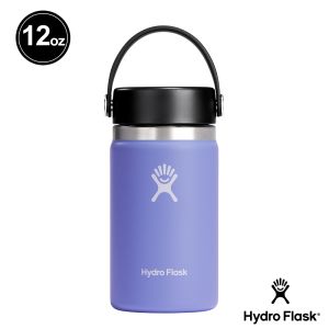 Hydro Flask 12oz/354ml 寬口提環保溫瓶 紫藤花