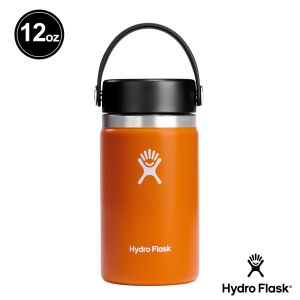 Hydro Flask 12oz/354ml 寬口提環保溫瓶 紅土棕