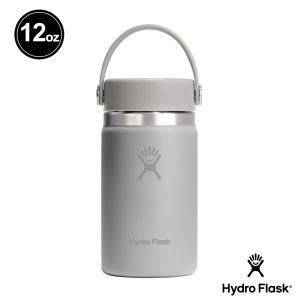 Hydro Flask 12oz/354ml 寬口 提環 保溫瓶 粉灰