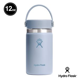Hydro Flask 12oz/354ml 寬口 提環 保溫瓶 海波藍