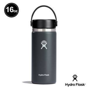 Hydro Flask 16oz/473ml 寬口提環保溫瓶 石板灰