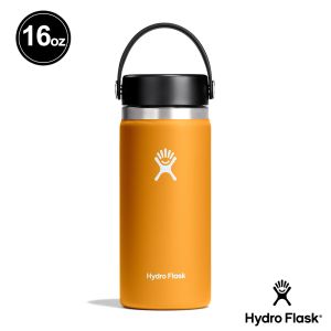 Hydro Flask 16oz/473ml 寬口 提環 保溫瓶 化石棕